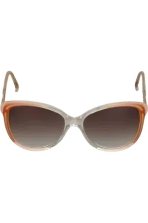 Saint Laurent Femme, Pre-owned, Brun, Taille: ONE Size Pre-owned Acetate lunettes-de-soleil