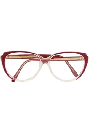 Saint Laurent Femme, Pre-owned, Rouge, Taille: ONE Size Pre-owned Acetate lunettes-de-soleil