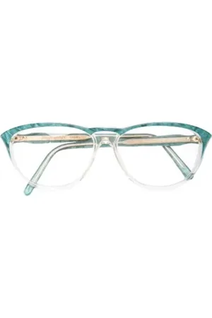 Saint Laurent Femme, Pre-owned, Bleu, Taille: ONE Size Pre-owned Acetate lunettes-de-soleil