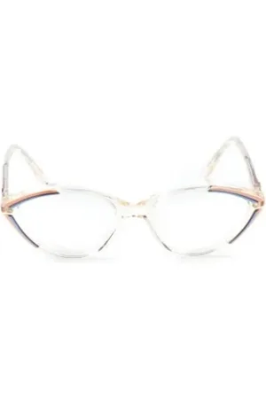 Saint Laurent Femme, Pre-owned, Blanc, Taille: ONE Size Pre-owned Acetate lunettes-de-soleil