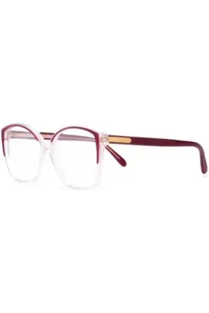 Saint Laurent Femme, Pre-owned, Rouge, Taille: ONE Size Pre-owned Acetate lunettes-de-soleil
