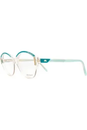Saint Laurent Femme, Pre-owned, Bleu, Taille: ONE Size Pre-owned Acetate lunettes-de-soleil
