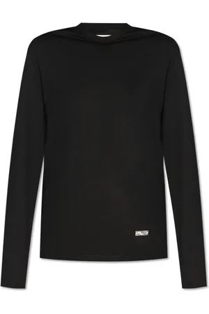 Jil Sander Femme, Tops, Noir, Taille: 36 FR T-shirt à manches longues