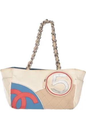 CHANEL Femme, Pre-owned, Multicolore, Taille: ONE Size Pre-owned Coton sacs-chanel