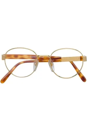 Moschino Femme, Pre-owned, Jaune, Taille: ONE Size Pre-owned Metal lunettes-de-soleil