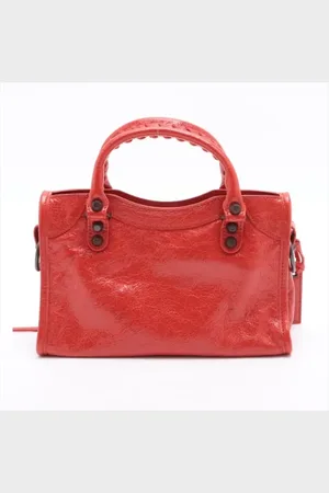 Balenciaga Femme, Pre-owned, Rouge, Taille: ONE Size Pre-owned Cuir sacs-main