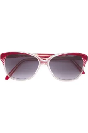 Saint Laurent Femme, Pre-owned, Rouge, Taille: ONE Size Pre-owned Acetate lunettes-de-soleil