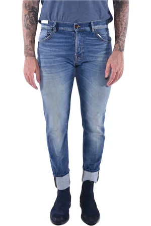 PT Torino Homme, Jeans, Bleu, Taille: W34 Vintage Coton Jeans skinny