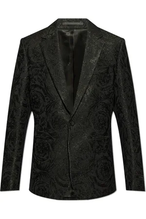 VERSACE Homme, Vestes, Noir, Taille: S Blazer à motifs