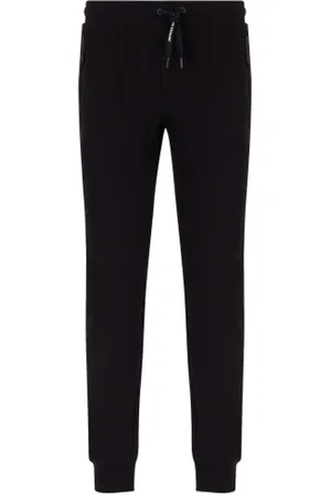 Armani Exchange Homme, Pantalons, Noir, Taille: M Jogging Homme Noir Style Urbain