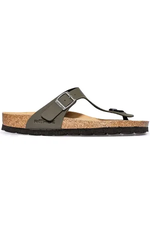 Rohde Femme, Chaussures, Vert, Taille: 40 EU Sandalette Alba Verte - Synthétique & Daim