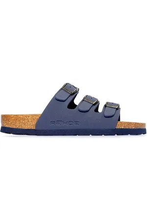 Rohde Femme, Chaussures, Bleu, Taille: 37 EU Sandale bleue pour femme avec Perlato synthétique