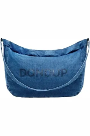 Dondup Femme, Sacs, Bleu, Taille: ONE Size Sac bandoulière en denim