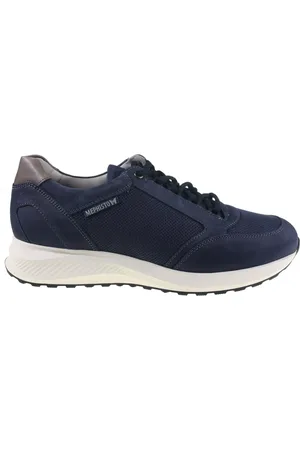 Mephisto Homme, Chaussures, Bleu, Taille: 40 1/2 EU Baskets Homme Bleu - Style Doyle