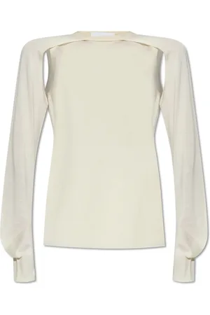 Helmut Lang Femme, Blouses et Chemises, , Taille: 42 FR Top avec manches longues amovibles