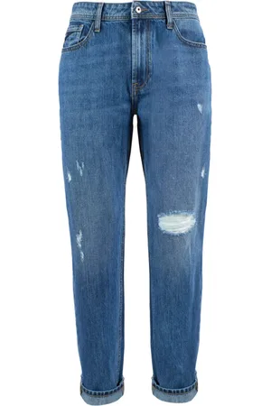 YES ZEE BY ESSENZA Homme, Jeans, Bleu, Taille: W30 Jean Homme Coupe Regular Effet Usé