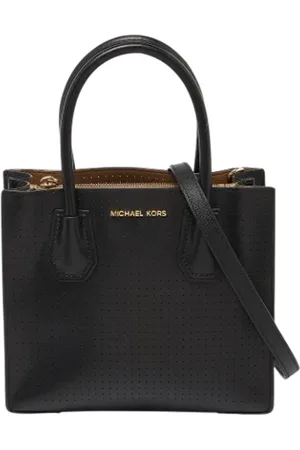 Michael Kors Femme, Pre-owned, Noir, Taille: ONE Size Pre-owned Cuir cabas
