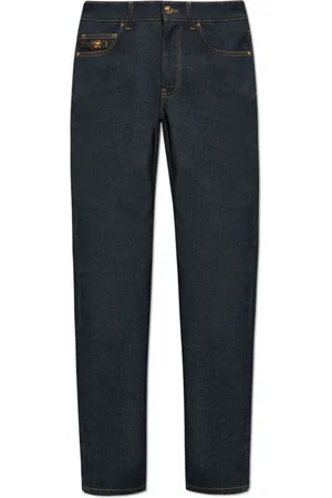 VERSACE Homme, Jeans, Bleu, Taille: W33 Tapered leg jeans