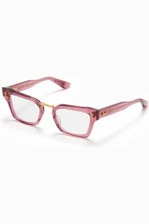 AKONI Femme, Accessoires, Rose, Taille: ONE Size Cerise Cristal Lunettes Cat-Eye