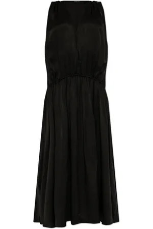 ANINE BING Femme, Robes, Noir, Taille: 40 FR Robe col en V