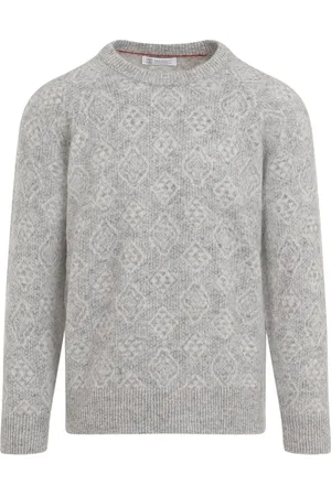 Brunello Cucinelli Homme, Pulls, Gris, Taille: M Pull Gris