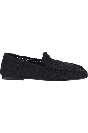 Dolce & Gabbana Homme, Chaussures, Noir, Taille: 42 1/2 EU Confortables Chaussons Crochetés pour Hommes
