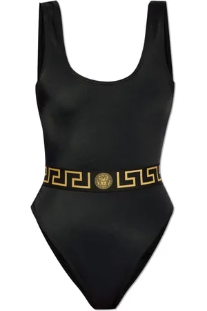 VERSACE Femme, Maillots de bain, Noir, Taille: 42 FR Maillot une pièce