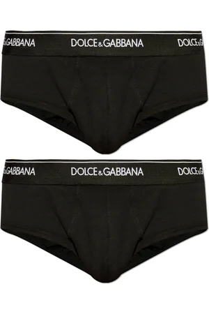 Dolce & Gabbana Homme, Sous-vêtements, Noir, Taille: S Deux-pack de briefs