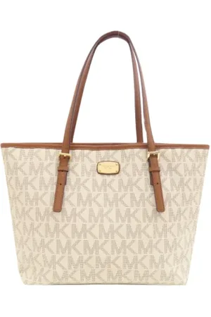 Michael Kors Femme, Pre-owned, , Taille: ONE Size Pre-owned Toile sacs-ports-paule