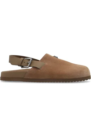Dolce & Gabbana Homme, Chaussures, Brun, Taille: 42 EU Chaussons en daim
