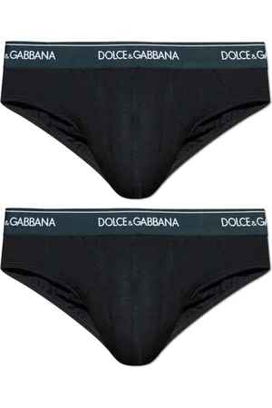 Dolce & Gabbana Homme, Sous-vêtements, Bleu, Taille: M Deux-pack de briefs
