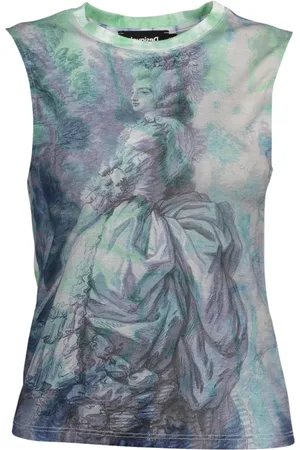 Desigual Femme, Tops, Multicolore, Taille: 40 FR Débardeur Brise Estivale