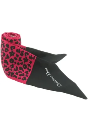 Dior Femme, Pre-owned, Multicolore, Taille: ONE Size Pre-owned Soie foulards