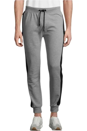 Cerruti 1881 Homme, Pantalons, Gris, Taille: L Pantalon de jogging avec bande logo