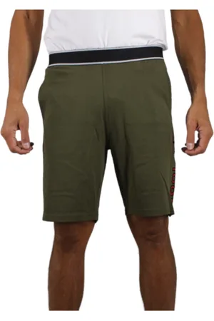 Cerruti 1881 Homme, Shorts, Vert, Taille: M Logo Vert Imprimé Côté Buffa