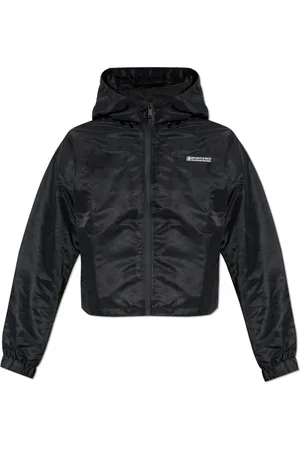 Sporty & Rich Unisex, Vestes, Noir, Taille: L Veste avec Logo