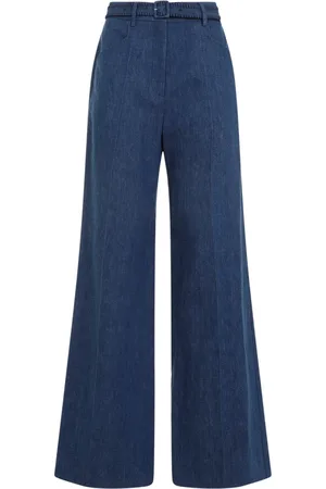 GABRIELA HEARST Femme, Pantalons, Bleu, Taille: 36 FR Denim Norman Pant