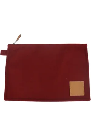 Hermès Femme, Pre-owned, Brun, Taille: ONE Size Pre-owned Tissu trousses-de-toilette