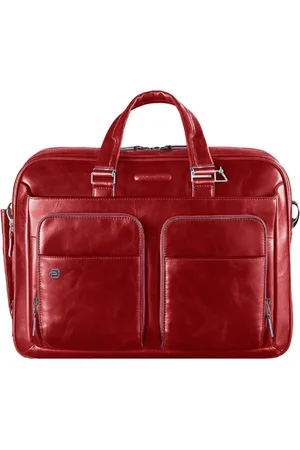 Piquadro Unisex, Sacs, Rouge, Taille: ONE Size Sac fin pour ordinateur et iPad Pro 12,9