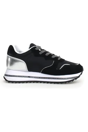 W6YZ Femme, Chaussures, Noir, Taille: 37 EU Baskets Noires à Paillettes