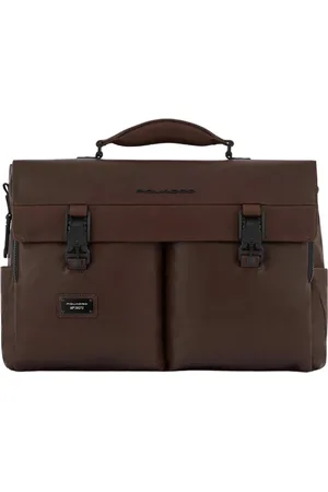 Piquadro Homme, Sacs, Brun, Taille: ONE Size Sac pour ordinateur portable et iPad Pro marron foncé