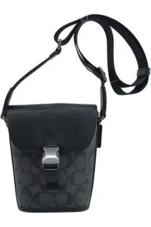 Coach Femme, Pre-owned, Noir, Taille: ONE Size Pre-owned Tissu sacs-ports-paule
