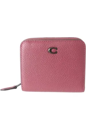 Coach Femme, Pre-owned, Rose, Taille: ONE Size Pre-owned Toile petite-maroquinerie