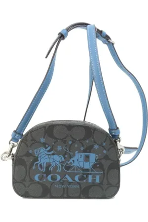 Coach Femme, Pre-owned, Noir, Taille: ONE Size Pre-owned Tissu sacs-ports-paule