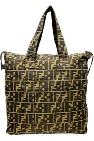 Fendi Femme, Pre-owned, Brun, Taille: ONE Size Pre-owned Tissu sacs-fendi
