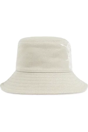 Burberry Homme, Accessoires, Gris, Taille: M Chapeau en coton