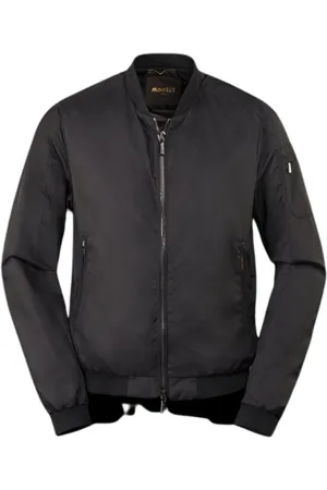 MOORER Homme, Vestes, Noir, Taille: 2XL Bomber Aviateur