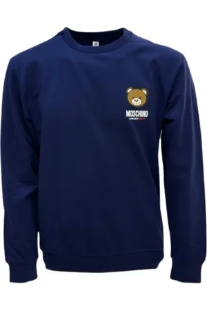 Moschino Homme, Sweatshirts et sweats à capuche, Bleu, Taille: 2XL SweaT-shirt Homme Toy Underwear