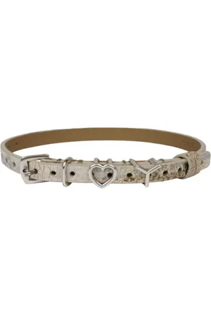 Y / PROJECT Femme, Accessoires, Multicolore, Taille: ONE Size Collier Cœur Argent avec Logo Métallique