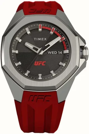 Timex Homme, Accessoires, Gris, Taille: ONE Size Montre UFC Pro Analogique à Quartz